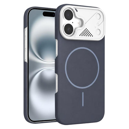 Ultra-thin Gold Armor PC Magnetic Phone Case, For iPhone 16, For iPhone 15 Pro Max
