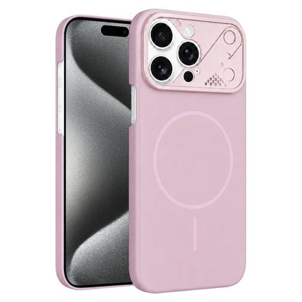 Ultra-thin Gold Armor PC Magnetic Phone Case, For iPhone 16, For iPhone 15 Pro Max
