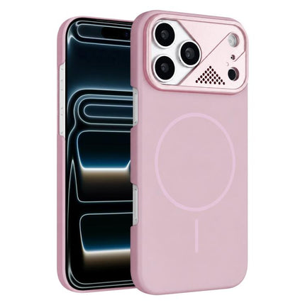 Ultra-thin Gold Armor PC Magnetic Phone Case, For iPhone 18 Pro Max, For iPhone 17 Pro Max