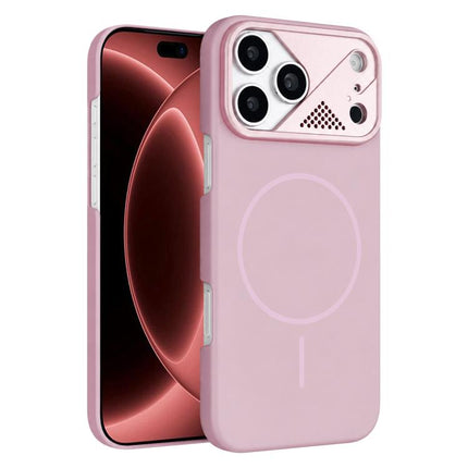 Ultra-thin Gold Armor PC Magnetic Phone Case, For iPhone 18 Pro Max, For iPhone 17 Pro Max