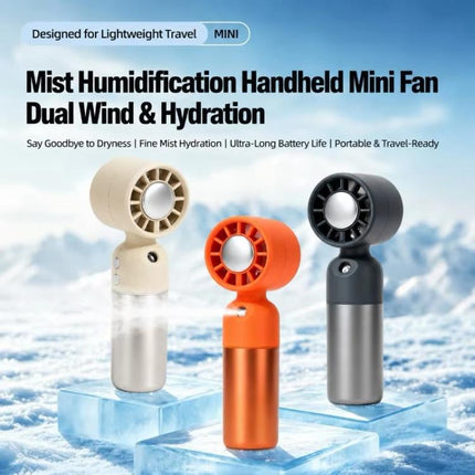 HY-19 Spray Misting Cooling Handheld Fan