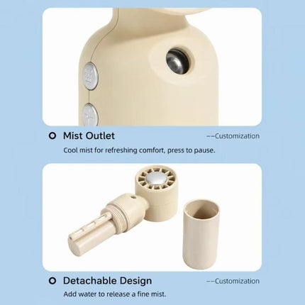 HY-19 Spray Misting Cooling Handheld Fan