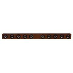 D90 Subwoofer Wooden Bluetooth 4.2 Speaker with Remote Control, Support TF Card & 3.5mm AUX Coaxial & Optical Fiber & U Disk