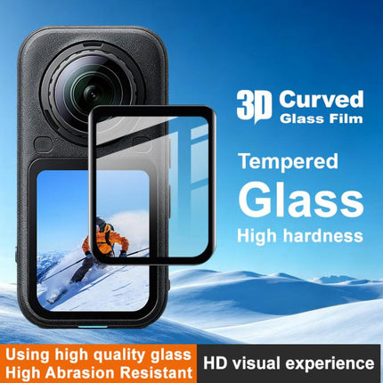 imak Action Camera 3D Curved Tempered Glass Film, For Insta360 X6, For Insta360 X5