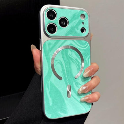 Water Ripple PC Magnetic Vegan Leather Phone Case, For iPhone 18 Pro, For iPhone 18 Pro Max