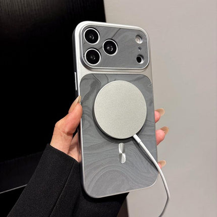 Water Ripple PC Magnetic Vegan Leather Phone Case, For iPhone 17 Pro Max, For iPhone 17 Pro