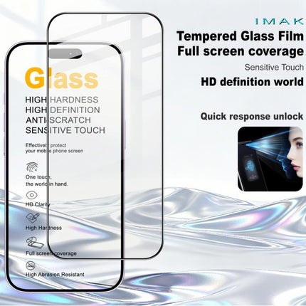imak 9H Surface Hardness Full Screen Tempered Glass Film Pro+ Series, For iPhone 18 / 18 Pro, For iPhone 18 Pro Max