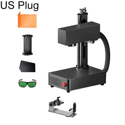 DAJA S4Mini Fiber Laser Marking Machine High-Precision Metal Engraving Machine for Industrial Use, S4Mini, S4Mini + Rotary Axis, S4Mini + Rotary Clamp, S4Mini + Rotary Axis + Clamp