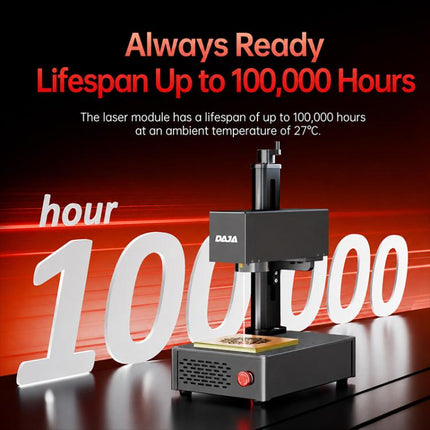 DAJA S4Mini Fiber Laser Marking Machine High-Precision Metal Engraving Machine for Industrial Use, S4Mini, S4Mini + Rotary Axis, S4Mini + Rotary Clamp, S4Mini + Rotary Axis + Clamp