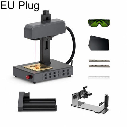 DAJA M1 Ultra Mini Fiber Laser Marking Machine 10W High-Power Fully Automatic Fiber Optic Engraving Machine, M1 Ultra, M1 Ultra + Rotary Axis, M1 Ultra + Rotary Clamp, M1 Ultra + Rotary Axis + Clamp