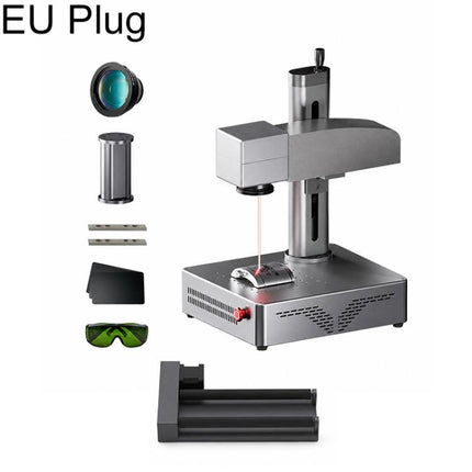 DAJA S4Pro High-Power Fiber Laser Marking Machine Small Fully Automatic Fiber Optic Metal Engraving Machine, S4Pro 20W, S4Pro 20W + Rotary Axis, S4Pro 20W + Rotary Clamp, S4Pro 20W + Rotary Axis + Clamp, S4Pro 30W