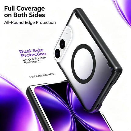 Spring Hinge Protection Magnetic Phone Case, For iPhone Duo