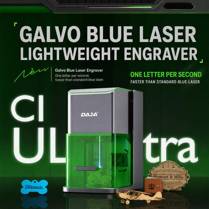 Daja C1 Ultra Blue Laser Lightweight Engraver Machine, Blue Laser 5W, Blue Laser 10W