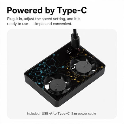 Camera Cooling Fan for Sony A7M4 / ZVE1 / A6700 / A7C2, ZV-E10 / ZV1 / A7C / FX3, Canon 70D / R6 / R6 Mark II / R7, Fuji X-T4 / X-S10