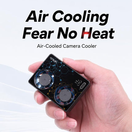Camera Cooling Fan for Sony A7M4 / ZVE1 / A6700 / A7C2, ZV-E10 / ZV1 / A7C / FX3, Canon 70D / R6 / R6 Mark II / R7, Fuji X-T4 / X-S10