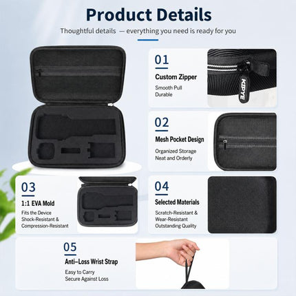 Carrying Box Portable Protective Storage Bag, For Insta360 Luna Ultra