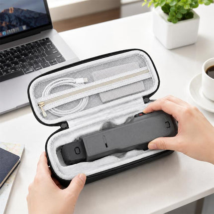 Portable Shockproof PU Camera Storage Bag, For Insta360 Luna Ultra
