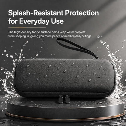 Portable Shockproof PU Camera Storage Bag, For Insta360 Luna Ultra