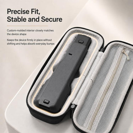 Portable Shockproof PU Camera Storage Bag, For Insta360 Luna Ultra