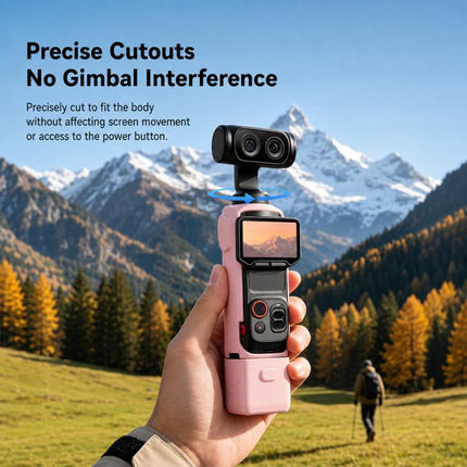 6-in-1 Silicone Protective Cover Kit with Anti-Loss Strap, Full-Body Camera Cover, For Insta360 Luna Ultra
