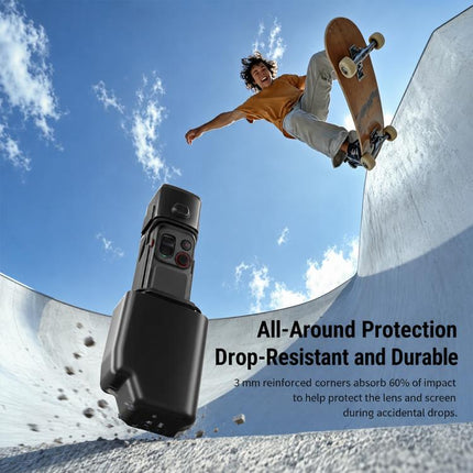 6-in-1 Silicone Protective Cover Kit with Anti-Loss Strap, Full-Body Camera Cover, For Insta360 Luna Ultra