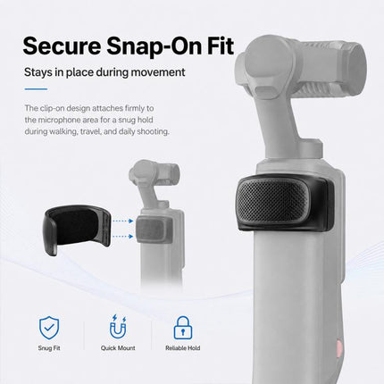 Microphone Wind Muff Noise Reduction Windshield Cover, For Insta360 Luna Ultra
