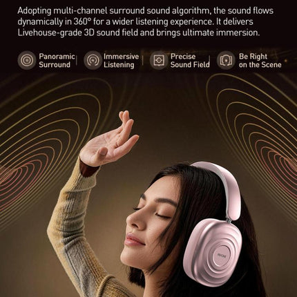WK Beluga M6 Sonithm Over-Ear Wireless Headphones
