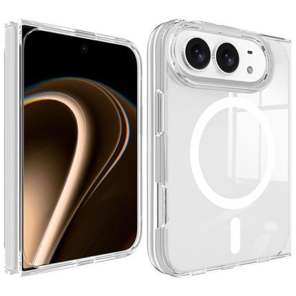 Scratchproof PC Transparent MagSafe Phone Case, For iPhone Duo