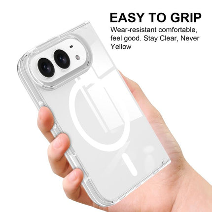 Scratchproof PC Transparent MagSafe Phone Case, For iPhone Duo