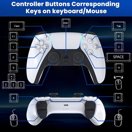 Gamwing Master P5 Console Mobile Game Keyboard and Mouse Converter