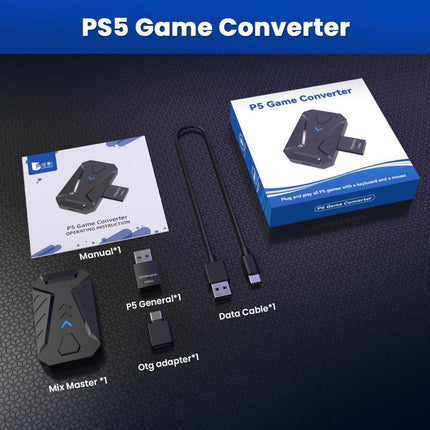 Gamwing Master P5 Console Mobile Game Keyboard and Mouse Converter