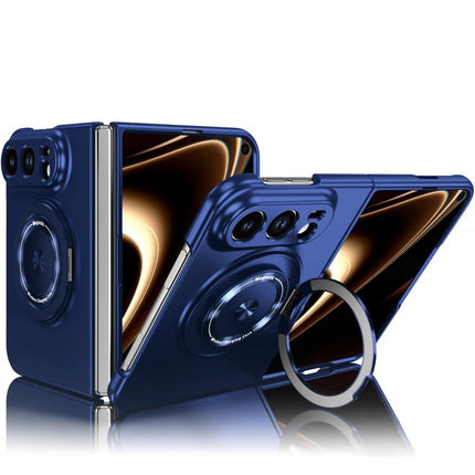 Rotation Holder Foldable Magnetic PC Phone Case, For iPhone Duo