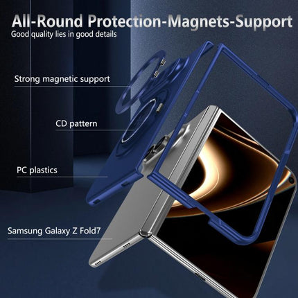 Rotation Holder Foldable Magnetic PC Phone Case, For iPhone Duo