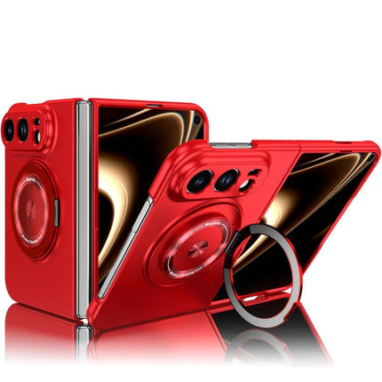 Rotation Holder Foldable Magnetic PC Phone Case, For iPhone Duo