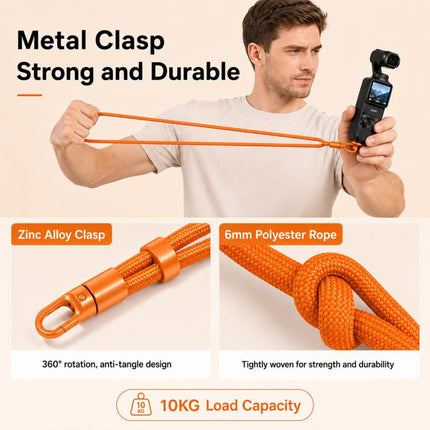 XDcase 4-in-1 Set Camera Wrist Strap Phone Lanyard for DJI, Insta360, GoPro and Other Action Cameras