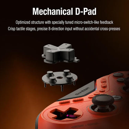 GameSir T3 CE Tarantula 8K Wired Game Controller for Switch, PC, Android, Steam, T3 CE