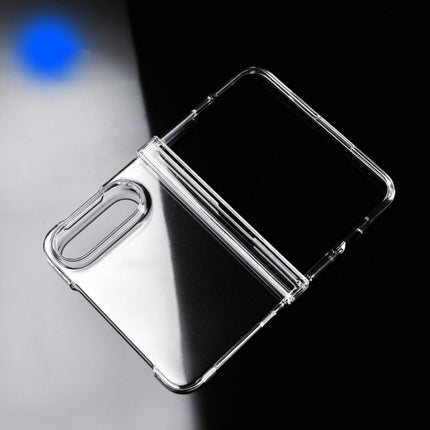 Transparent High-definition Three-section PC Phone Case with Hinge, For iPhone Duo