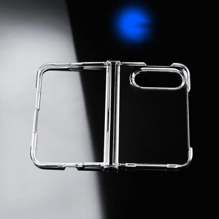 Transparent High-definition Three-section PC Phone Case with Hinge, For iPhone Duo