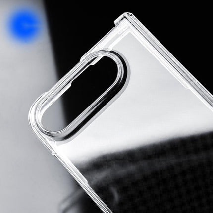 Transparent High-definition Three-section PC Phone Case with Hinge, For iPhone Duo