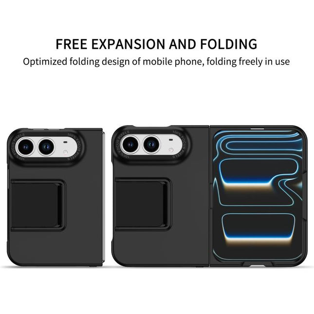 Three-dimensional Folding Holder PC Phone Case, For iPhone Duo