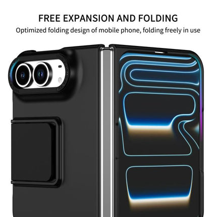 Three-dimensional Folding Holder PC Phone Case, For iPhone Duo