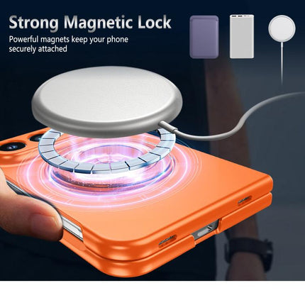 360 Rotation Ring Holder MagSafe Shockproof PC Phone Case, For iPhone Duo
