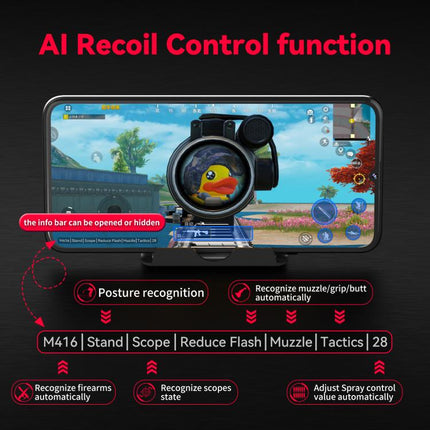 Gamwing Console Mobile Game Keyboard, Mouse and Converter Set, X8, X8 Pro Support Smart Recoil Control