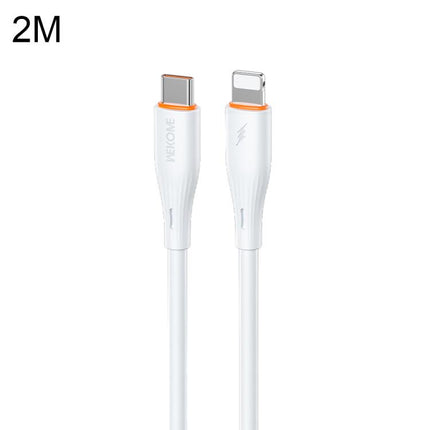 WK WDC-C36 Swift PD35W Type-C to 8 Pin Ultra-Fast Charging Data Cable, 1M, 2M, 3M
