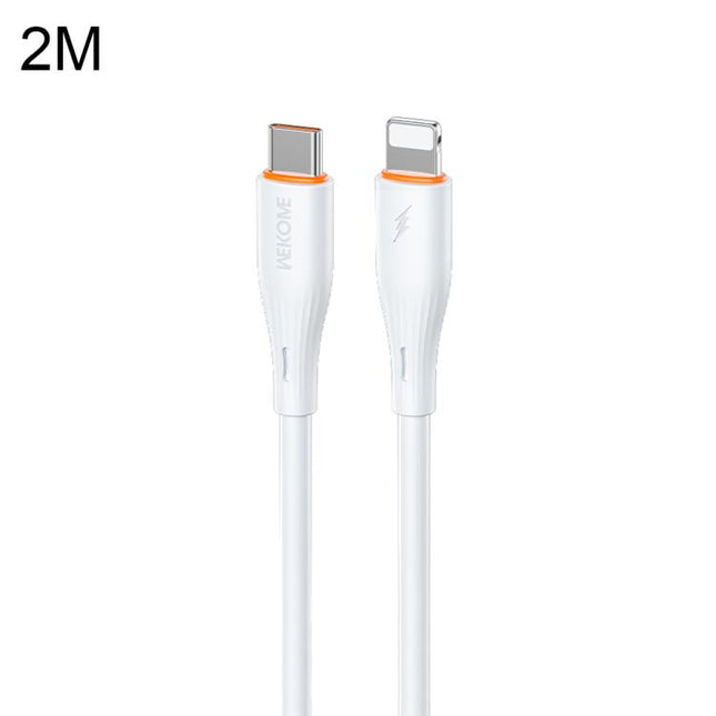WK WDC-C36 Swift PD35W Type-C to 8 Pin Ultra-Fast Charging Data Cable, 1M, 2M, 3M