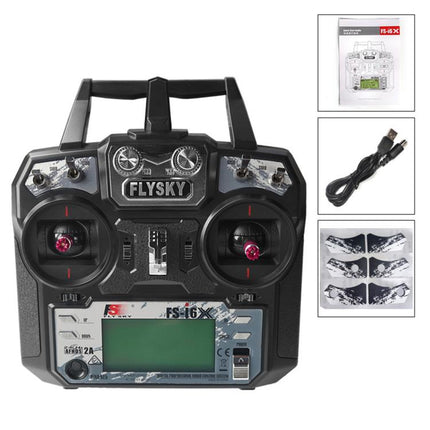 FlySky FS-I6X 10-Channel Transmitter Drone Remote Control, I6X+IA6B Left, I6X+IA6B Right, I6X+IA10B Left, I6X+IA10B Right, I6X Left Model 2 No Receiver, I6X Right Model 1 No Receiver, I6X + IA6 Left, I6X + IA6 Right, I6X+A8S Left, I6X+A8S Right