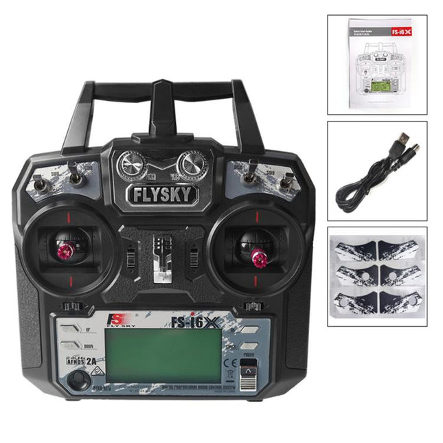 FlySky FS-I6X 10-Channel Transmitter Drone Remote Control, I6X+IA6B Left, I6X+IA6B Right, I6X+IA10B Left, I6X+IA10B Right, I6X Left Model 2 No Receiver, I6X Right Model 1 No Receiver, I6X + IA6 Left, I6X + IA6 Right, I6X+A8S Left, I6X+A8S Right
