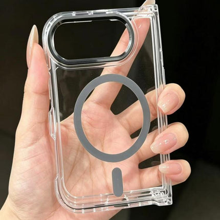 Acrylic Transparent Magnetic Phone Case, For iPhone Duo