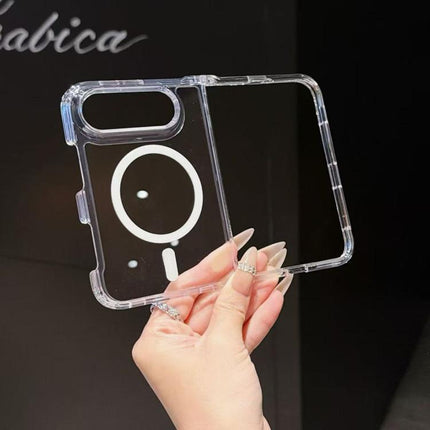Acrylic Transparent Magnetic Phone Case, For iPhone Duo
