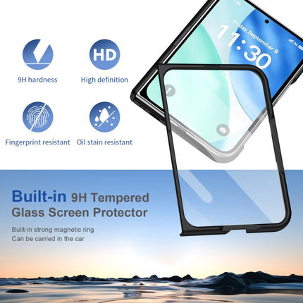 Full Cover HD Integrated Magnetic Hinge Folding Phone Case, For iPhone Duo